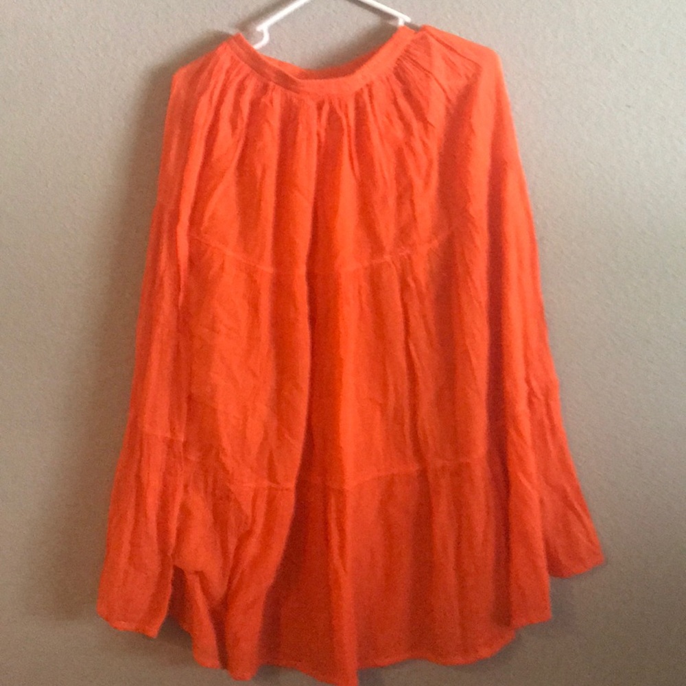 Mexican Long Manta Skirt